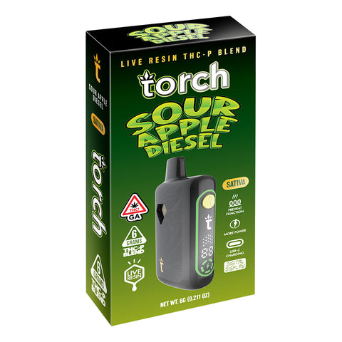 Torch Live Resin THC-P Blend Disposable 6gm