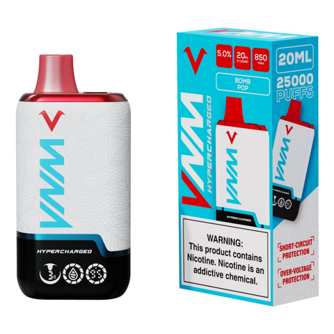 VNM Hypercharged VM25000 5% 25000 Puff Disposable