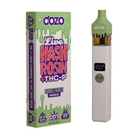 Dozo Live Hash Rosin THC-P Disposable 3.5gm