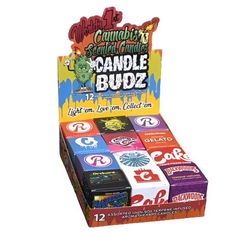 Candle Budz Scented Candles 1oz | 12ct Display