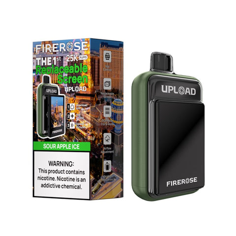 Firerose Upload 25K Disposable 5% Kit W/ Replaceable Screen