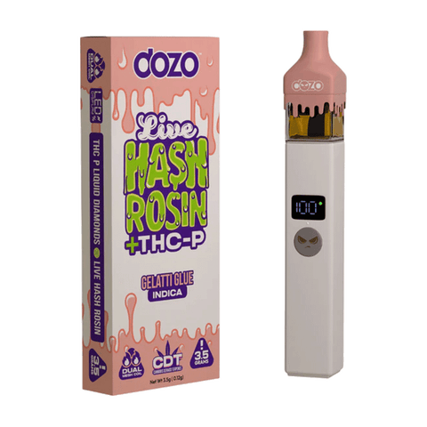 Dozo Live Hash Rosin THC-P Disposable 3.5gm