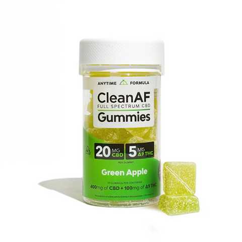 Clean AF Full Spectrum CBD Gummies 20ct Jar