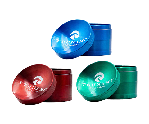 Tsunami Dry Herb Grinder - 50mm