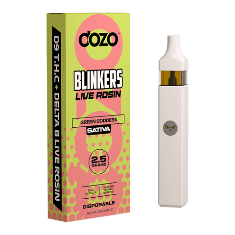 Dozo Blinkers Live Rosin THC Disposable 2.5gm