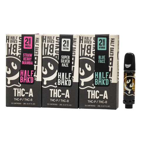 Half Bak'd THC-A Cartridge 2gm