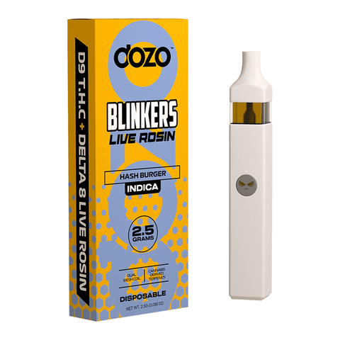 Dozo Blinkers Live Rosin THC Disposable 2.5gm