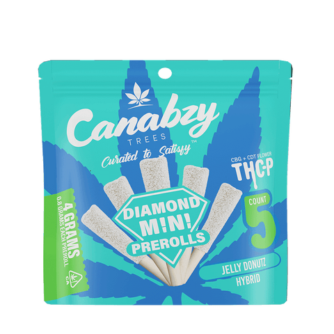 Canabzy THC-P Diamond Mini Pre-Rolls 4g 5ct/pk