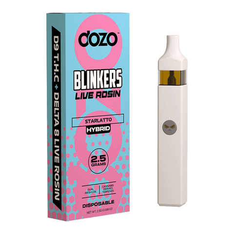 Dozo Blinkers Live Rosin THC Disposable 2.5gm