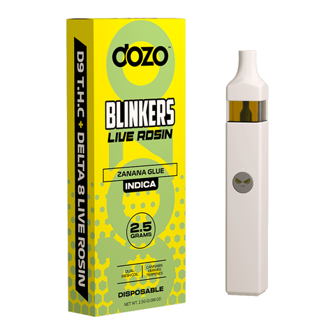 Dozo Blinkers Live Rosin THC Disposable 2.5gm